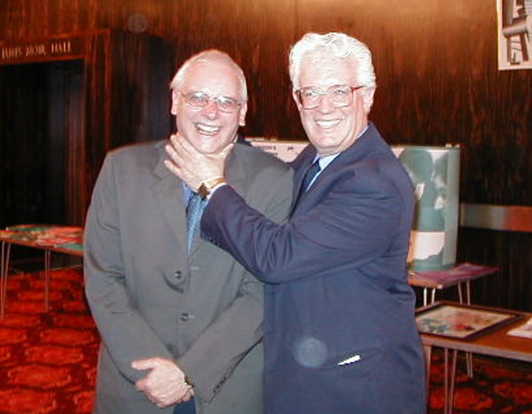 John Stevenson with Rodney Bickerstaffe
